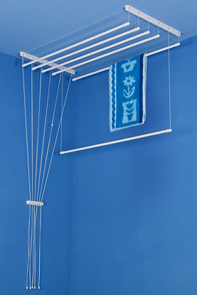 Obrázek ALDOTRADE Stropní sušák na prádlo Ideal 6 tyčí 190 cm